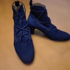 ロベールクレジェリー★スエード レースアップ ショートブーツ