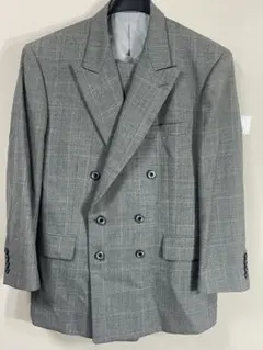 Dunhill ダンヒル ダブルブレスト スーツ セットアップ グレー