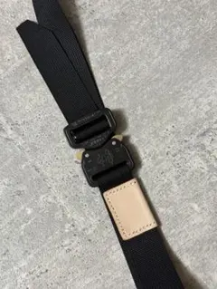 レザー×ナイロン コブラバックルベルト シルバー 25mm - メルカリ