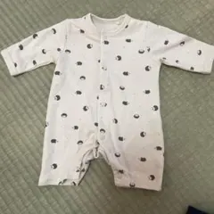 ベビー ロンパース カバーオール ハリネズミ柄