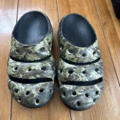 激レア CROCS サンダル Crocskin クラシック ワニ クロコダイル - メルカリ