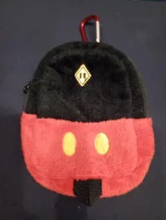 ミッキーポーチ【中古】フリース素材