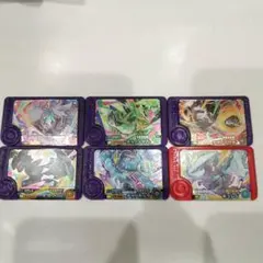 ポケモンフレンダ第4弾　スーパートレジャー5枚セット+スペシャルタグキュレム