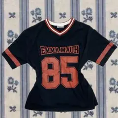 ＶネックTシャツ y2k