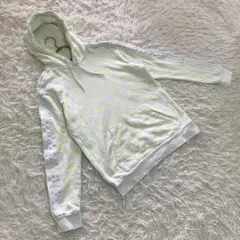 人気♡アディダス/adidas【L】フード付パーカー トレフォイル 総柄