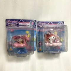 サンリオ ナイトプール ハッピーくじ マイメロディ　こぎみゅん　フィギュア