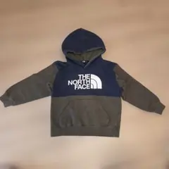THE NORTH FACE フード付きパーカー ネイビー/モスグリーン