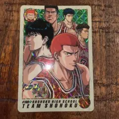 スラムダンク 流川楓桜木花道 キラカード127番 SLAM DUNK カードダス