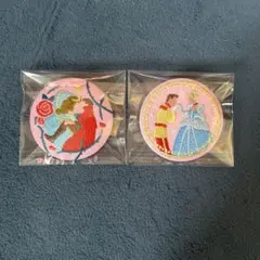 ディズニー刺繍缶バッジ