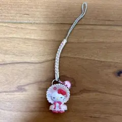 【激レア】神奈川限定 横浜バージョン ご当地キティ 根付け ストラップ　ロリータ