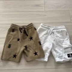 バーバリー　カルバンクライン　4歳 ハーフパンツ