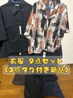 ほぼ夏服！断捨離9枚セット シャツ ズボン パンツ 新品 GU しまむら など