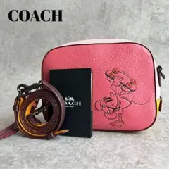 Safari様COACH ミッキーマウス カメラバッグ ショルダーバッグ コラボ