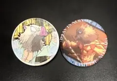 鬼滅の刃 隊士百景 エモーショナル缶バッジ 嘴平伊之助 ⑪ ⑱