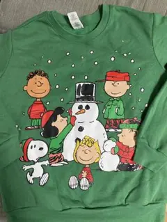新品 PEANUTS スヌーピー クリスマス 長袖シャツ Lサイズ ライトアップ