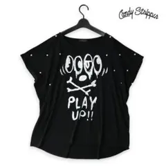 Candy Stripper スタッズ グラフィックTシャツ カットソーのサムネイル