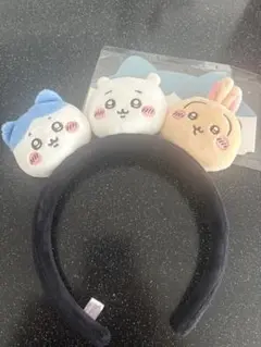 即発送！美品　ちいかわパーク ✿ちいかわハチワレうさぎのカチューシャ