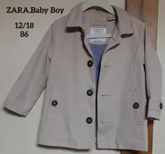 ZARA. ザラベイビー . スプリングコート12/18.86