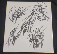 X JAPAN hide with spread beaver 直筆 サイン X JAPAN hide with spread beaver 直筆 サイン X JAPAN hide直筆