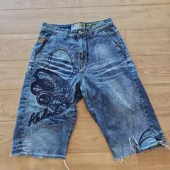 Akademiks ハーフパンツ 30 デニムブルー Y2Kのサムネイル