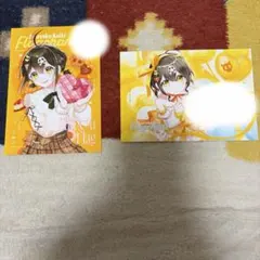 全力回避フラグちゃん！　死亡フラグ　ブロマイド2枚セット