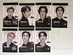 BTS 韓国製作者 オールメンバー アリラン 両面 トレカ7枚 - メルカリ