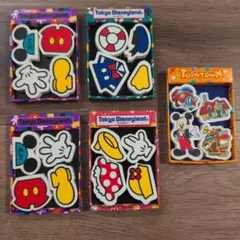 【新品未使用】ディズニー マニア トゥーンタウン 消しゴムセット 5点まとめ売り