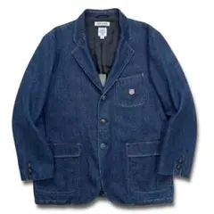 テーラードジャケット 青