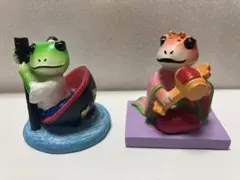 コポー　カエルの置物　一寸法師