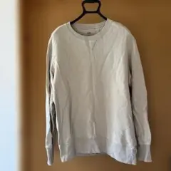 UNIQLO XL ベージュ クルーネック トレーナー