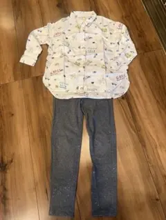 ZARA girl's シャツと、パンツセット