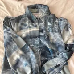 HARE 海柄シャツ SEA柄