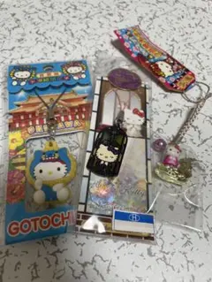 ハローキティ ストラップセット