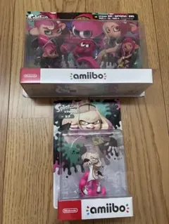 amiibo アミーボ　タコガール　タコボーイ　タコ　ヒメ　セット