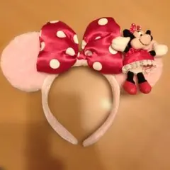 ミニーちゃんぬいぐるみカチューシャ