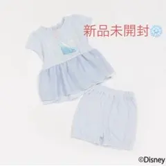 【新品未開封】アナ雪　エルサ　半袖　パジャマ　ペプラム　90 プティマイン