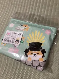 豆柴犬 ミニポーチ ミントグリーン
