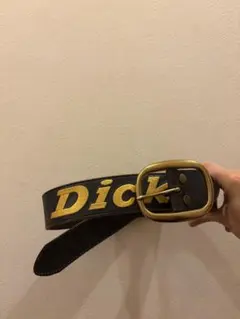 Dickies ベルト ロゴ刺繍 レザー調のサムネイル