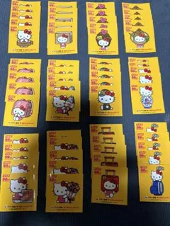 ヤマト運輸 ハローキティ シール 全12種類×5枚セット コンプ