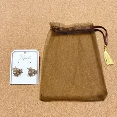新品【Noela】スリースターピアス
