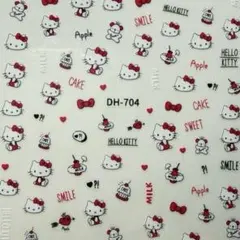ネイルシール 3D キティちゃん 小さめ ハローキティ キャラクター