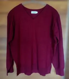LEPSIM ボルドー 長袖ニット カットソー