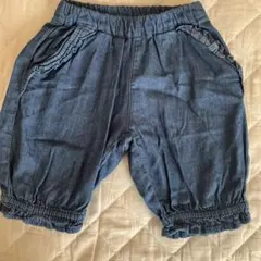 moujonjon デニムショートパンツ 90