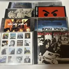 Bon Jovi ボン・ジョヴィ　CD8枚セット