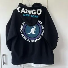 KANGOL パーカー ブラック