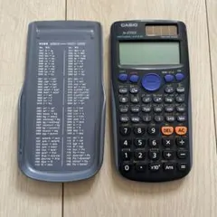 【美品】CASIO fx-375ES 電卓 カバー付き