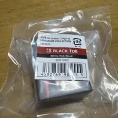 NIKE air jordanミニチュアコレクション BLACK/TOE
