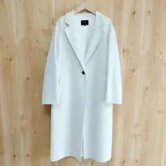 極美品✨23区　チェスターコート　ウール ロング丈　38