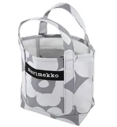 マリメッコ♪人気　ピエニウニッコ　内ポケ付　セイディ　トートバッグ　ライトグレー