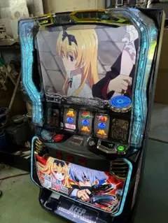 【送料込み】ありふれた職業で世界最強パチンコ実機/前面操作オート パチンコ台『PF.ありふれた職業で世界最強』の筐体をチェック